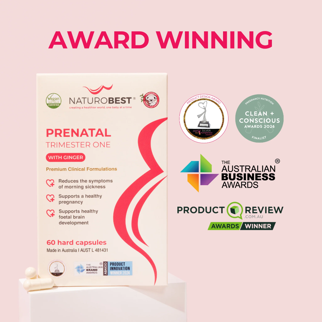 NaturoBest Prenatal Trimester One with Ginger 120caps