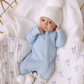 Baby Blue Ribb Zipsuit