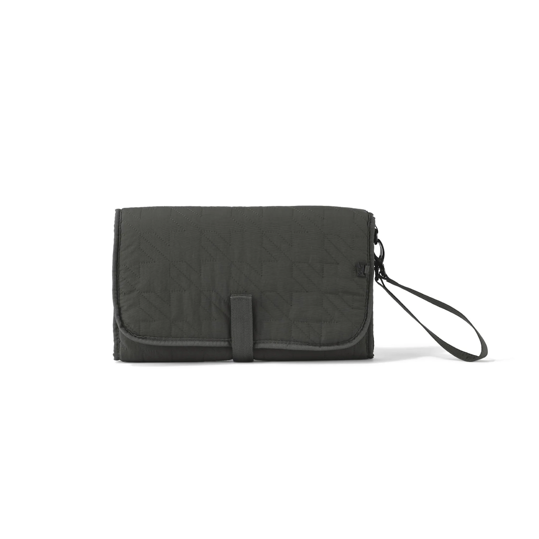 OiOi Change Mat Clutch Olive Quilt