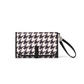 OiOi Change Mat Clutch Houndstooth Black/Beige