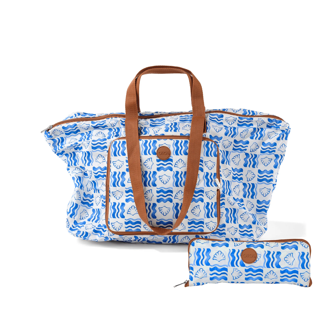 OiOi Fold Up Tote Coastline