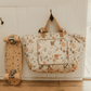OiOi Fold Up Tote Wildflower