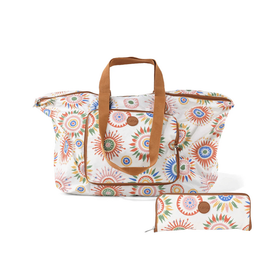 OiOi Fold Up Tote Sunburst