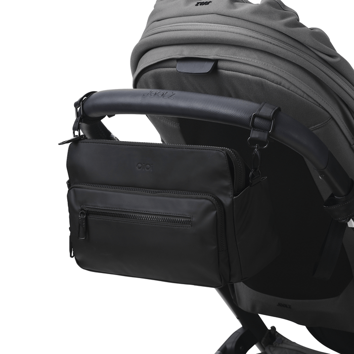 OiOi Multitasker Pram Caddy 2.0 Black Weatherproof