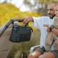 OiOi Multitasker Pram Caddy 2.0 Black Weatherproof