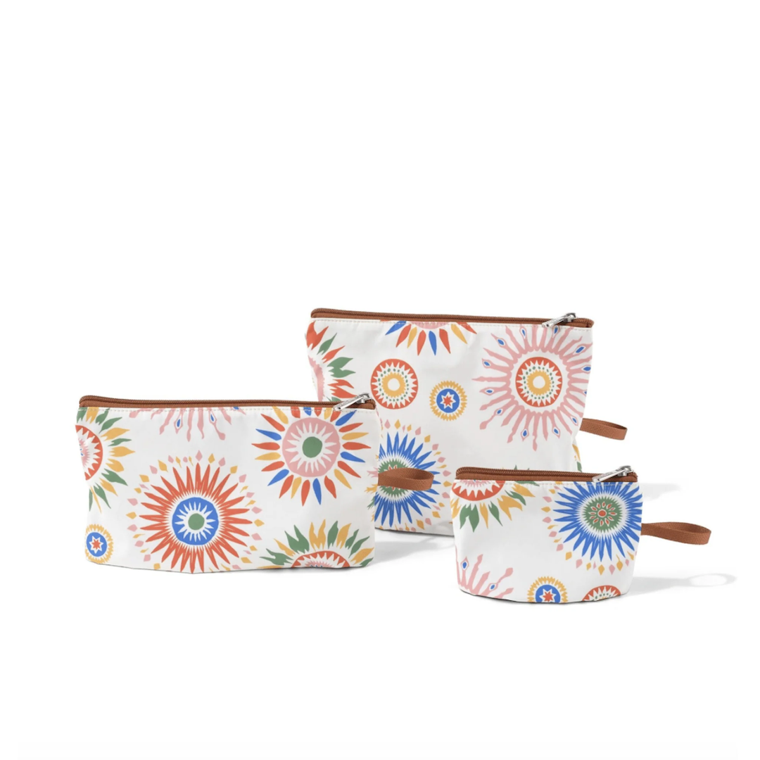 OiOI Packing Trio Pouches Sunburst