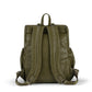 OiOi Signature Nappy Backpack - Olive Vegan Leather