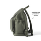 OiOi Signature Nappy Backpack - Sage Neoprene