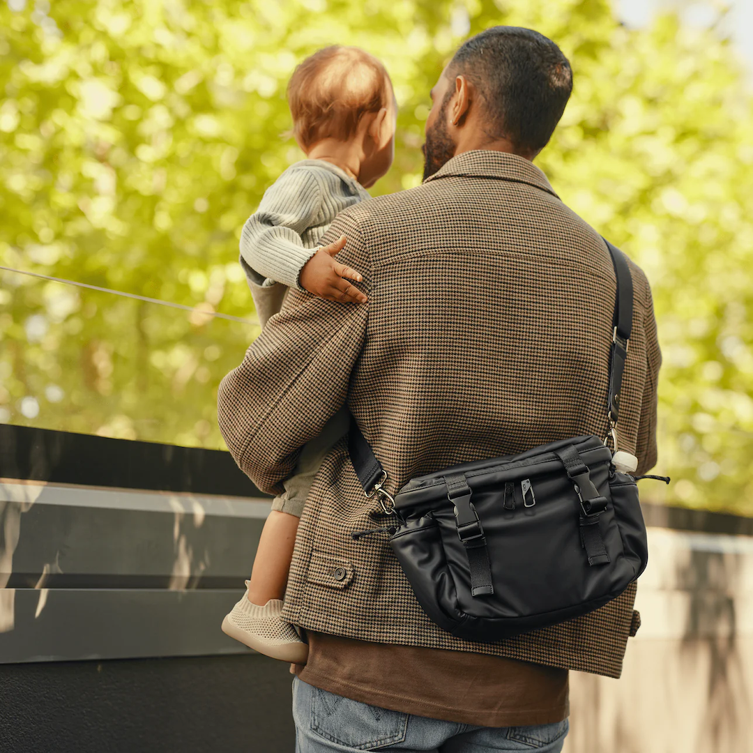 Traveller Pram Caddy Black Weatherproof