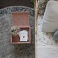 Olli Ella Petal Storie Stool Seashell Pink