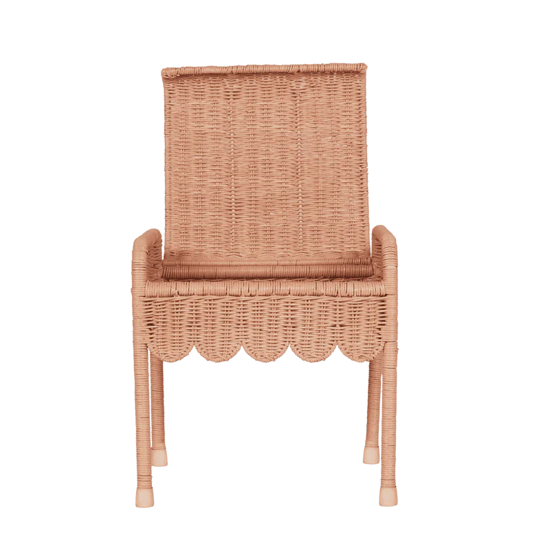 Olli Ella Petal Storie Stool Seashell Pink