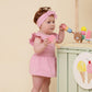 Bubblegum Short Sleeve Organic Dress