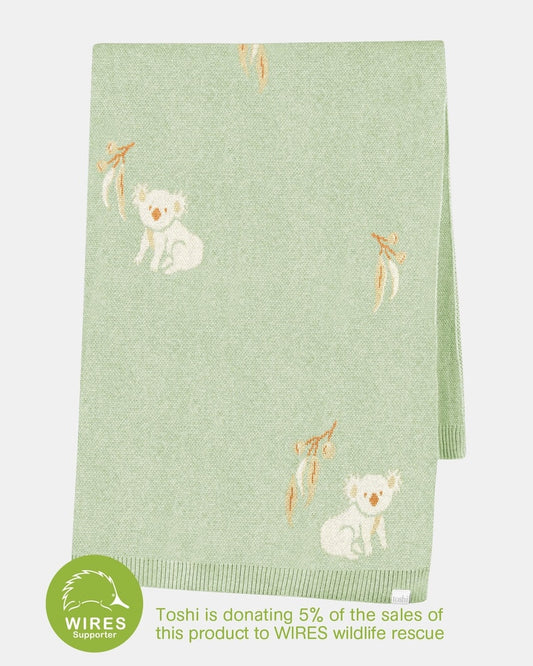 Organic Blanket Storytime Koala