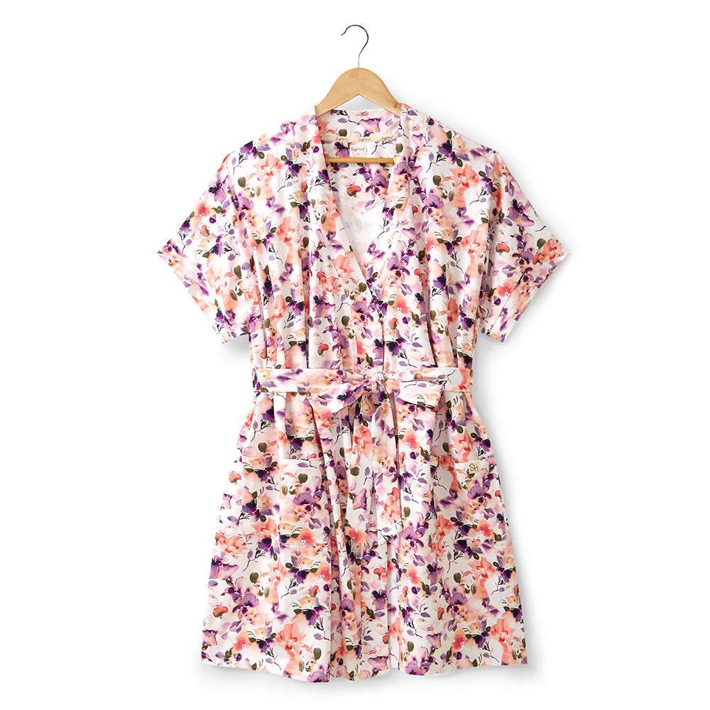 Blushing Beauty Organic Maternity Robe