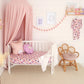 Blushing Beauty Organic Fitted Cot Sheet