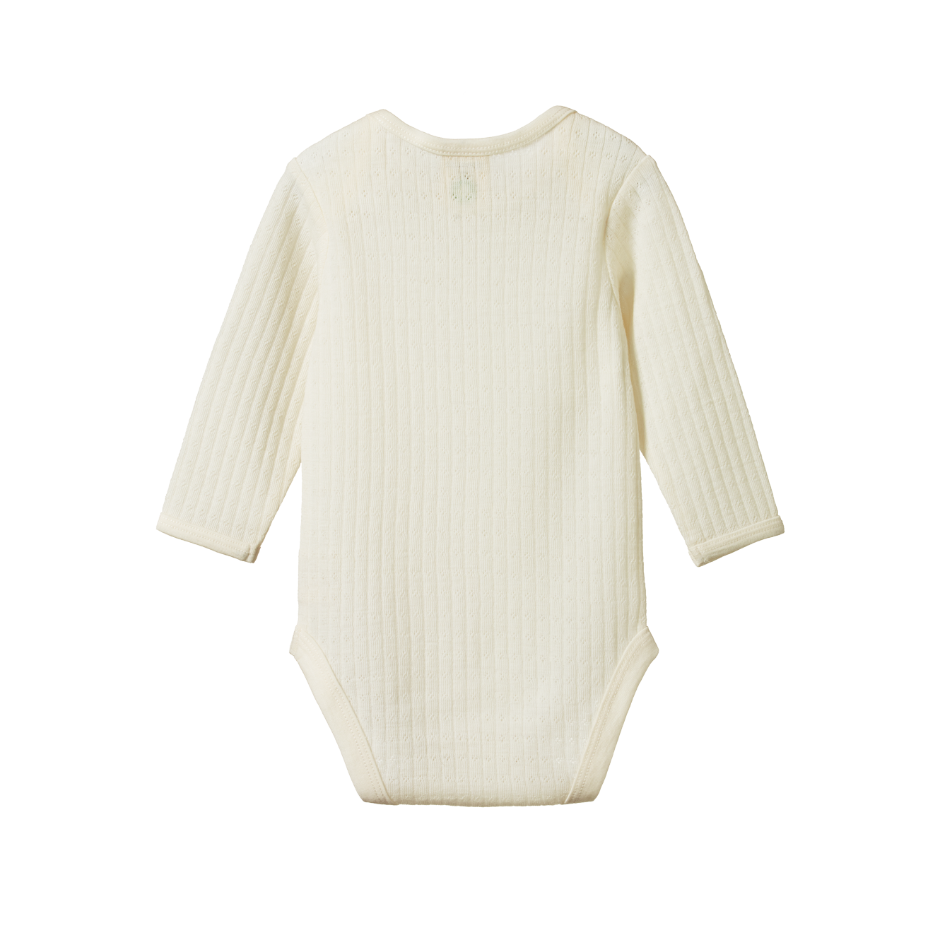Merino Essential L/S Bodysuit Pointelle Natural