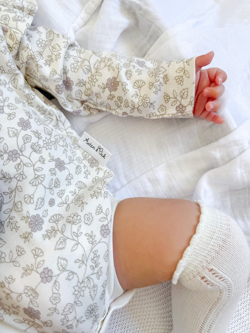 Pippy Floral Flutter Onesie