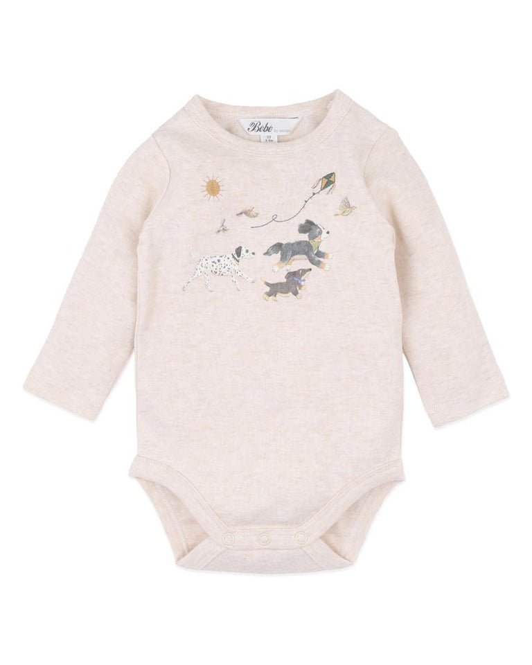 Otto Dogs Organic Long Sleeve Bodysuit