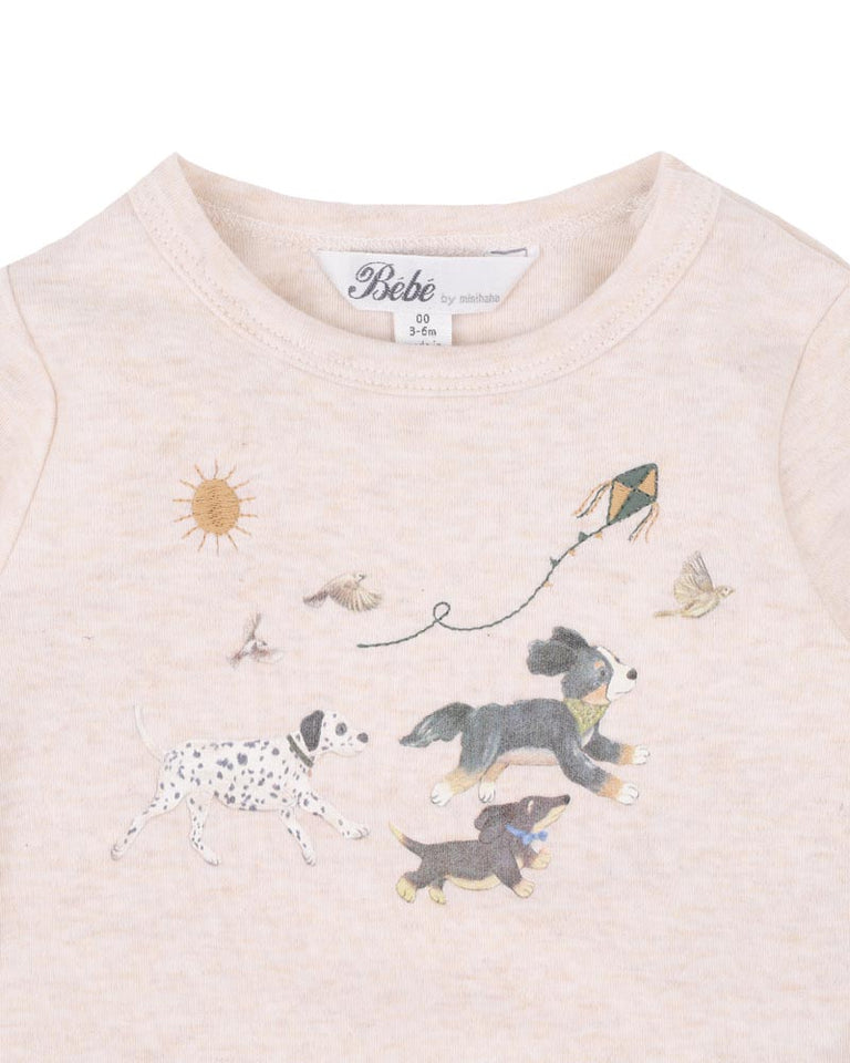 Otto Dogs Organic Long Sleeve Bodysuit