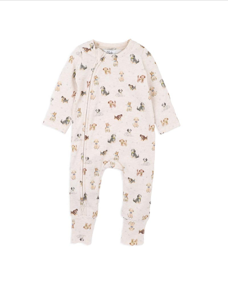 Otto Organic Long Sleeve Zipsuit Premature