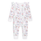 Pastel Bloom Zip Romper