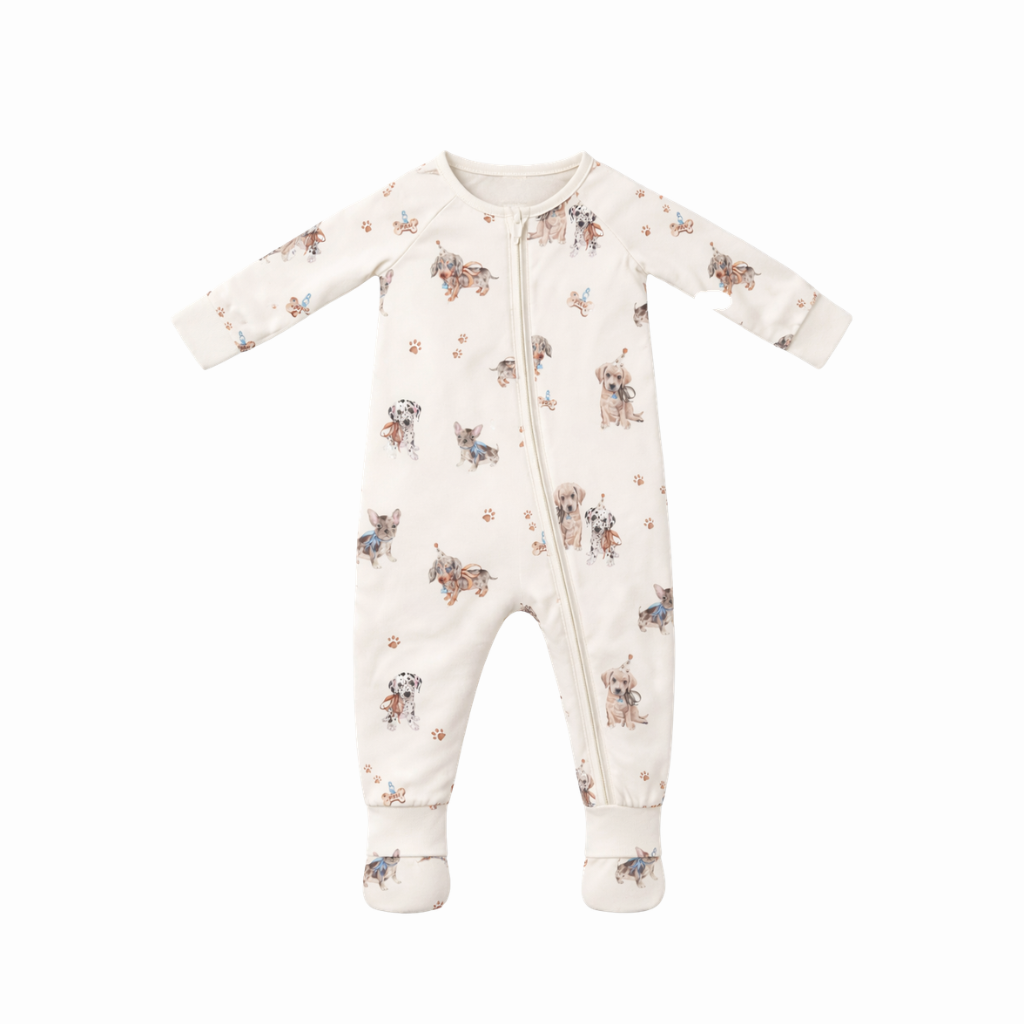 Pawfect Pals Bamboo Zipsuit Premature
