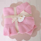 Frilly Knit Blanket Cotton Candy