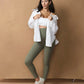 Active Overbelly Side Pocket 7/8 Leggings Sage