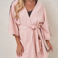 Rest Assured Robe - Pink/Burgundy
