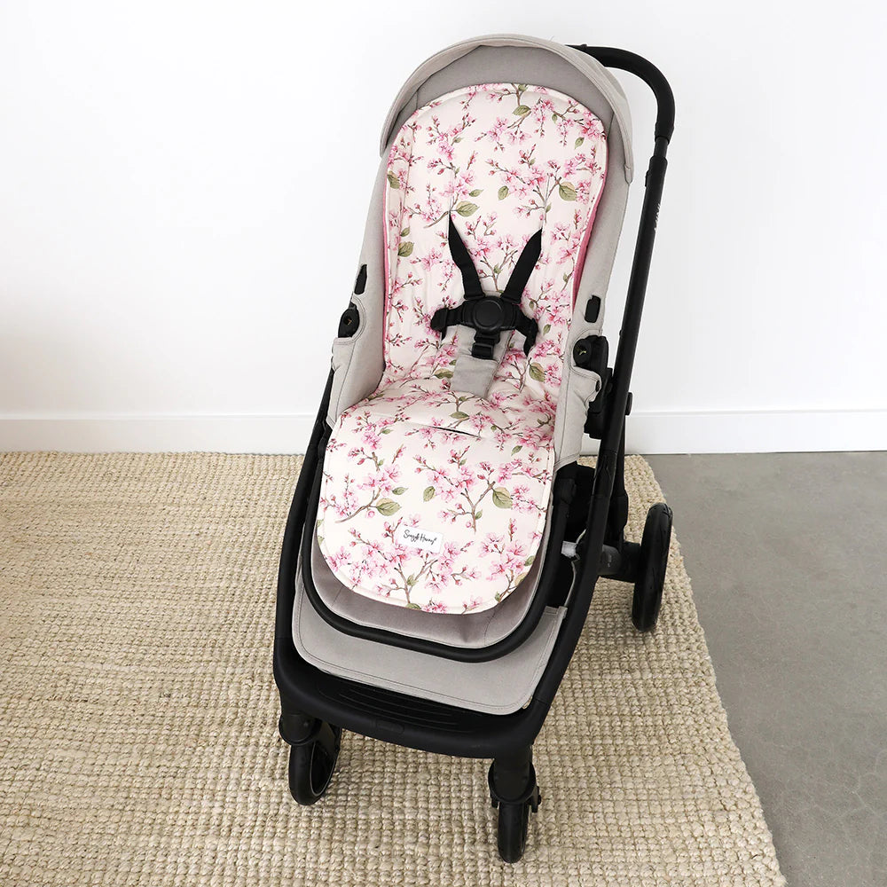 Cherry Blossom Universal Organic Pram Liner