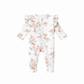 Rose Garden Bamboo Zipsuit Premature