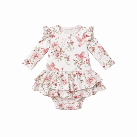 Rose Garden Bodysuit Dress