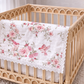 Rose Garden Frilly Muslin Blanket