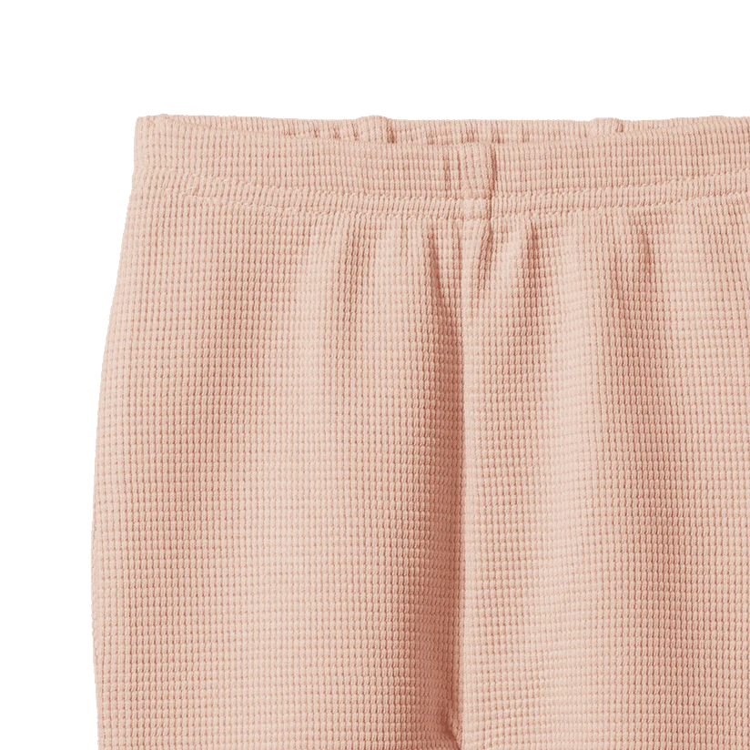 Selby Waffle Pants Rose Dust