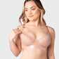 Warrior 2.0 Plunge Nursing Bra Bronze