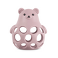 Haakaa Silicone Bear 3-in-1 Teether Blush