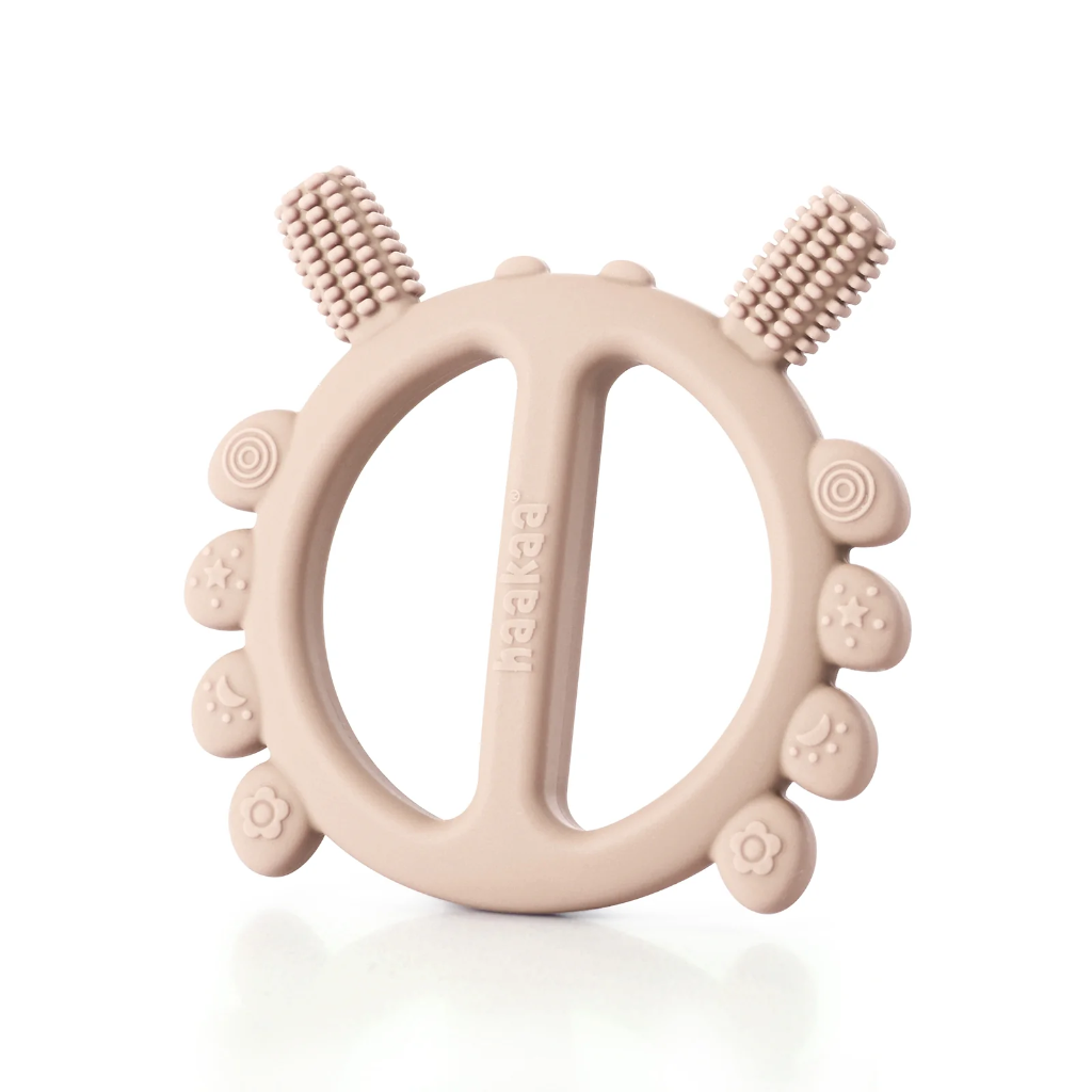 Haakaa Silicone Crab Teether Blush
