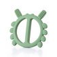 Haakaa Silicone Crab Teether Pea Green