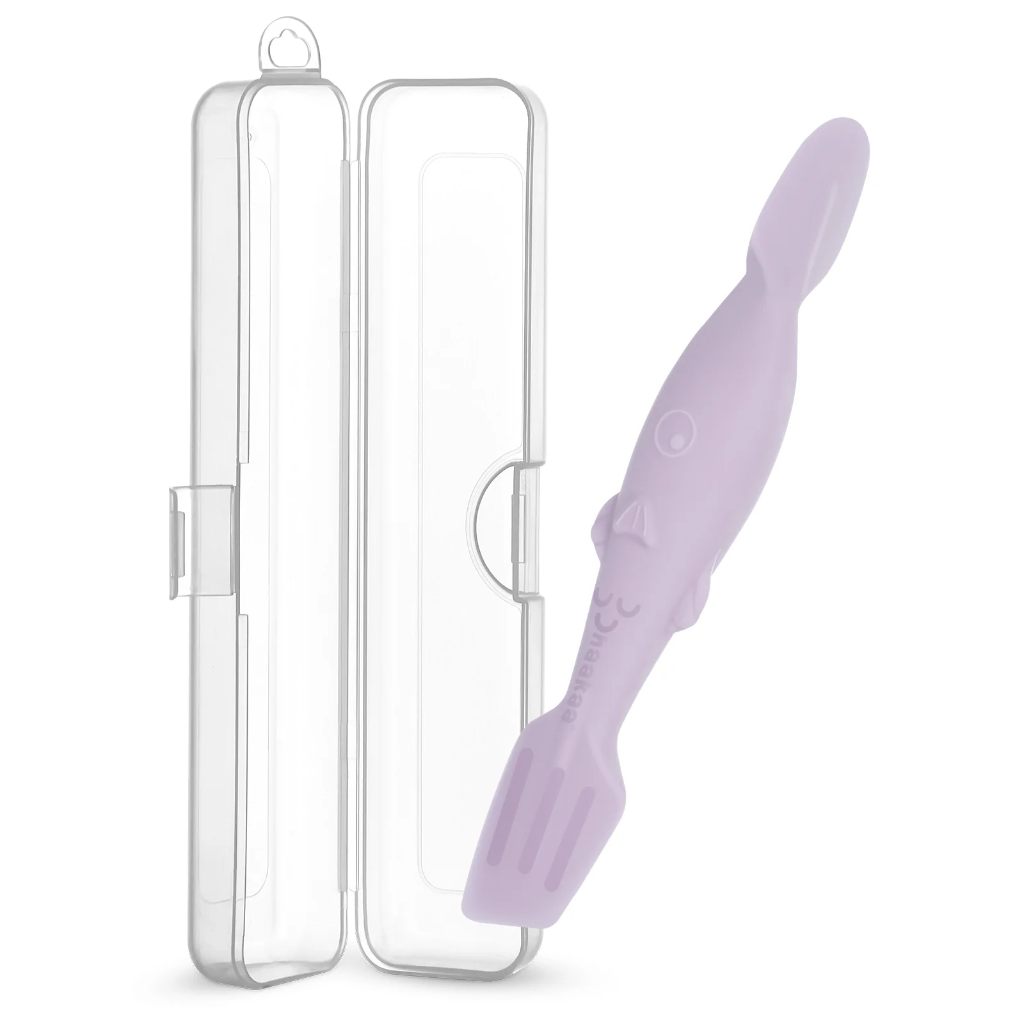 Haakaa NoMess Dual Ended Silicone Cream Applicator Lavender