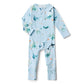 Snuggle Hunny Blue Ocean Organic Growsuit