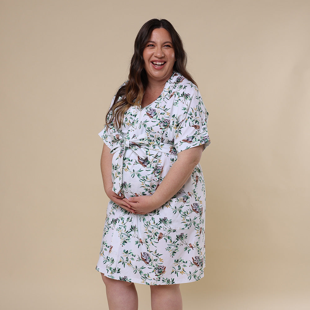 Eucalypt Organic Maternity Robe