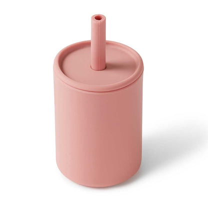 Snuggle Hunny Silicone Sippy Cup with Straw