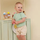 Mint Short Sleeve Organic Bodysuit