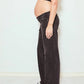 Heaven Straight Maternity Jeans Black