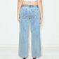 Heaven Straight Maternity Jeans Mid Wash (Cropped)
