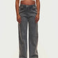 Relaxed Wide Leg Maternity Jeans
