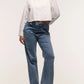 Relaxed Wide Leg Maternity Jeans