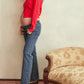Soon Slim Straight Leg Jeans Blue Wash
