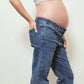 Soon Slim Straight Leg Jeans Blue Wash