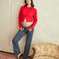 Soon Slim Straight Leg Jeans Blue Wash
